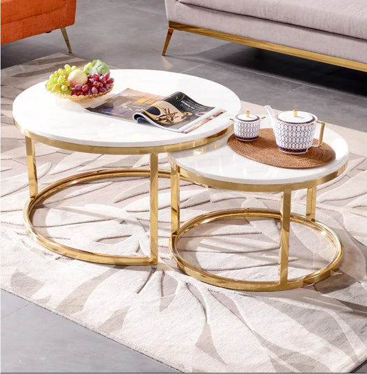 Marble Nesting Coffee Table